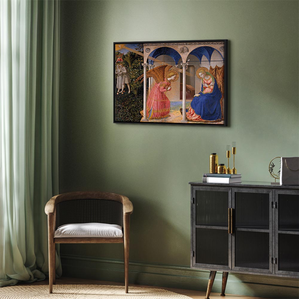 Fra Angelico Annunciation Renaissance Canvas Print