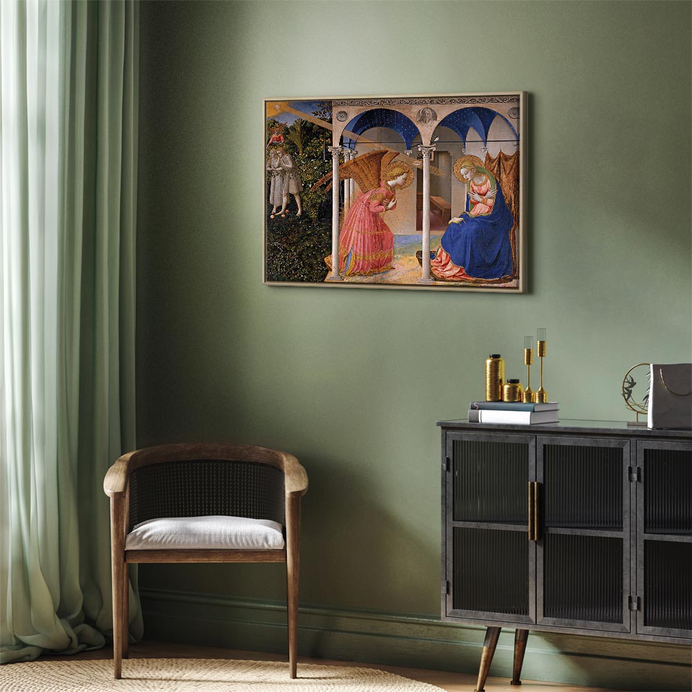 Fra Angelico Annunciation Renaissance Canvas Print