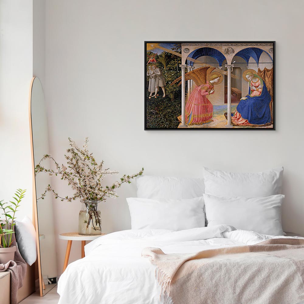 Fra Angelico Annunciation Renaissance Canvas Print