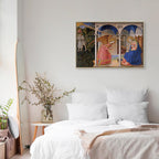 Fra Angelico Annunciation Renaissance Canvas Print