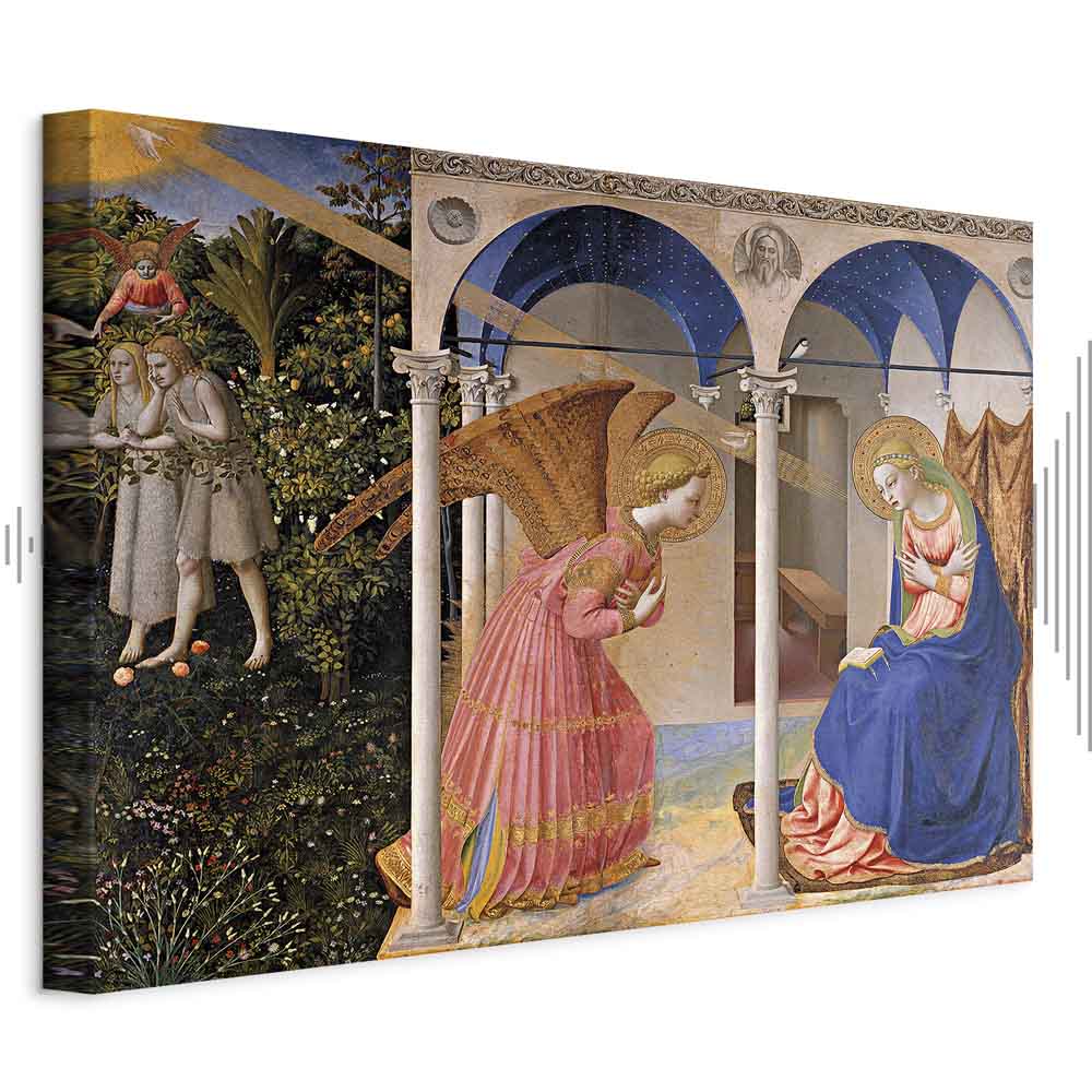 Fra Angelico Annunciation Renaissance Canvas Print