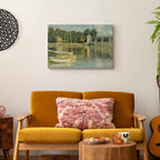 Monet Bridge at Argenteuil Classic Canvas Print