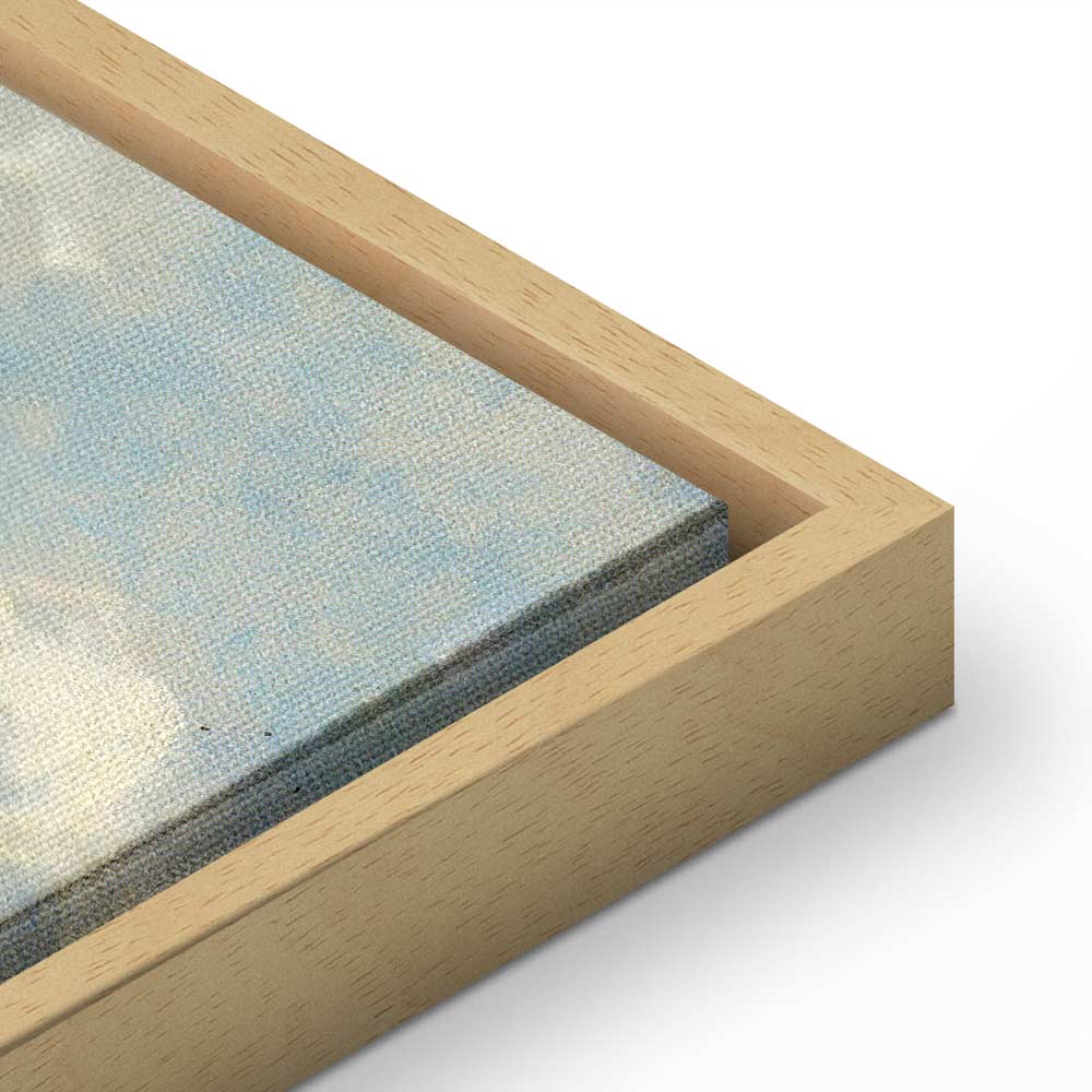 Monet Bridge at Argenteuil Classic Canvas Print