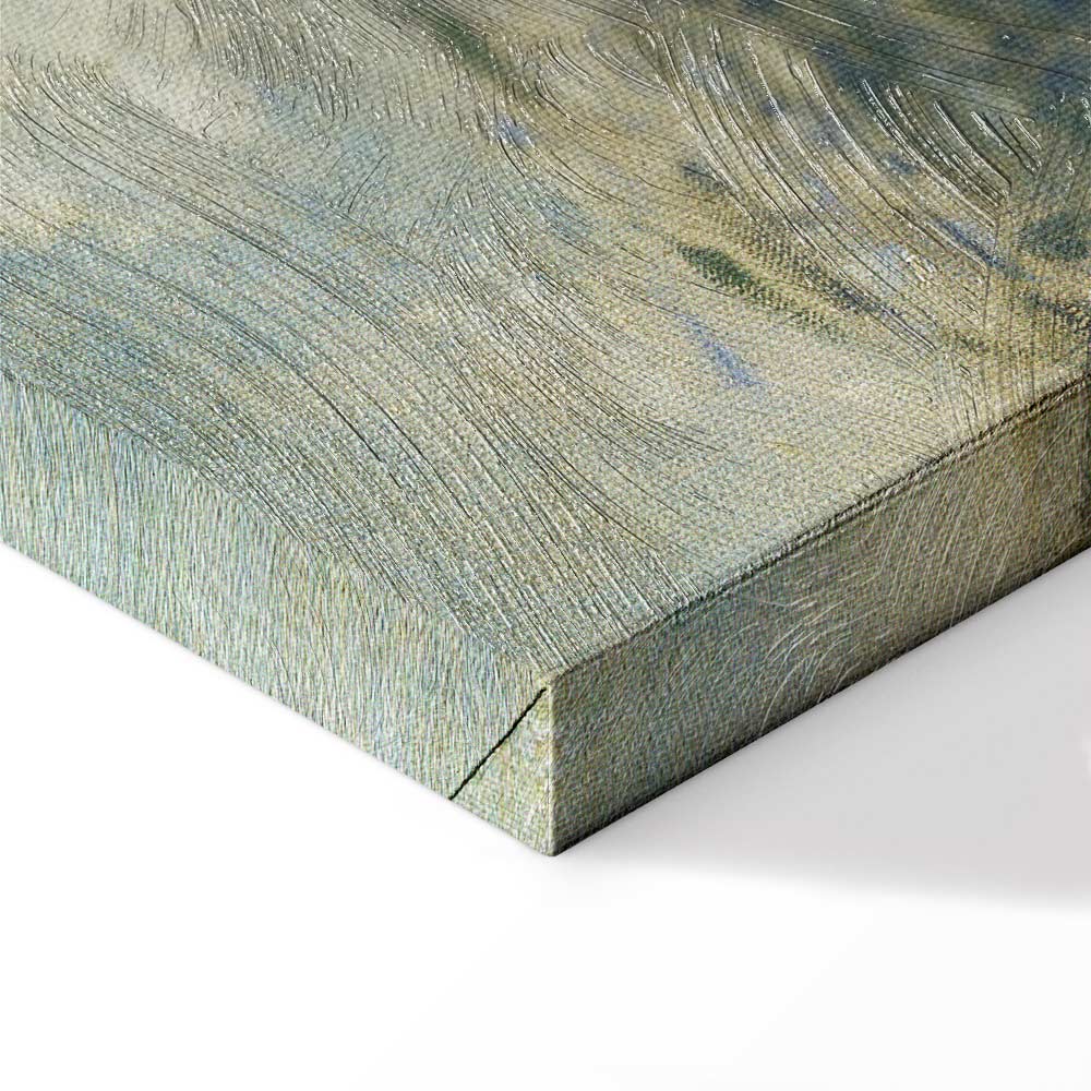 Monet Bridge at Argenteuil Classic Canvas Print