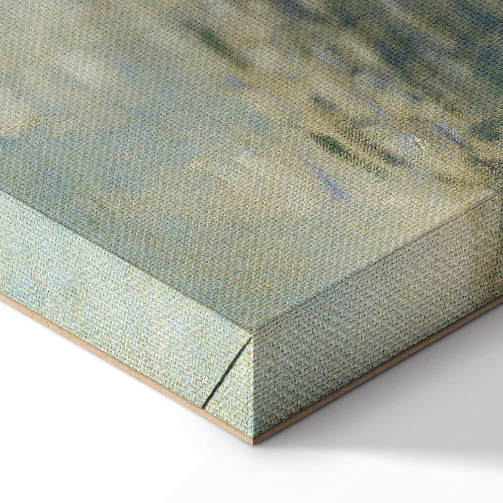 Monet Bridge at Argenteuil Classic Canvas Print