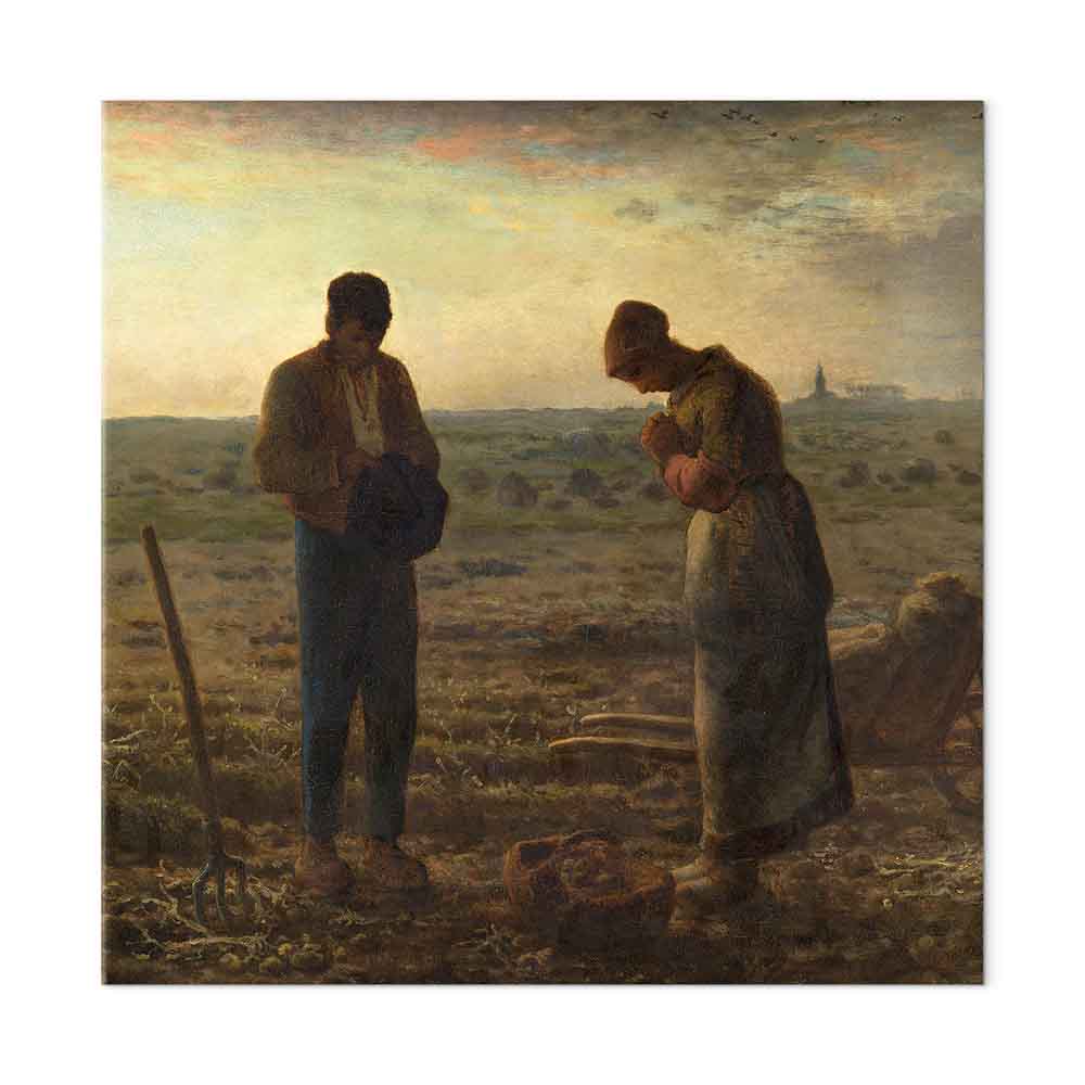 The Angelus Rural Prayer Classic Canvas Print