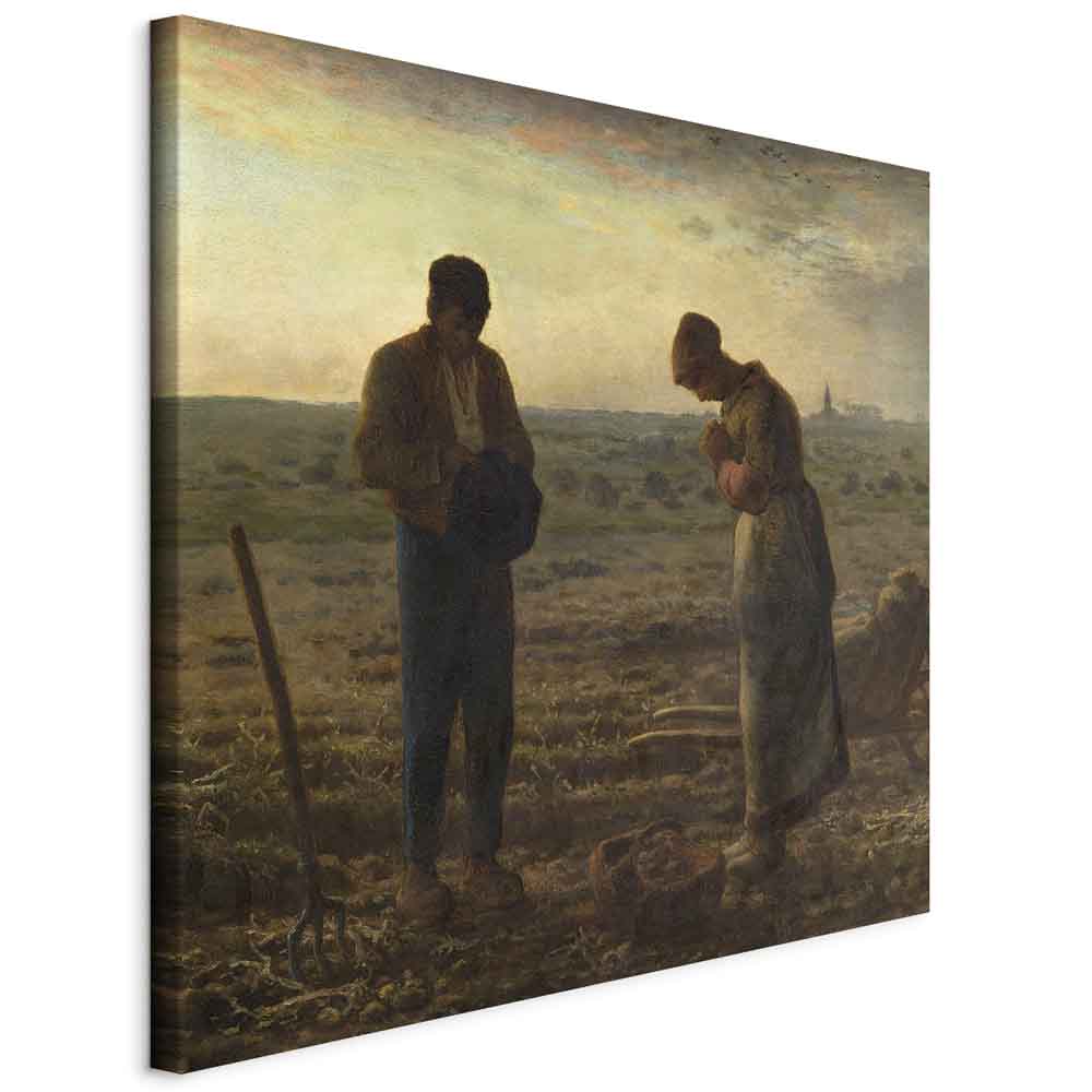 The Angelus Rural Prayer Classic Canvas Print