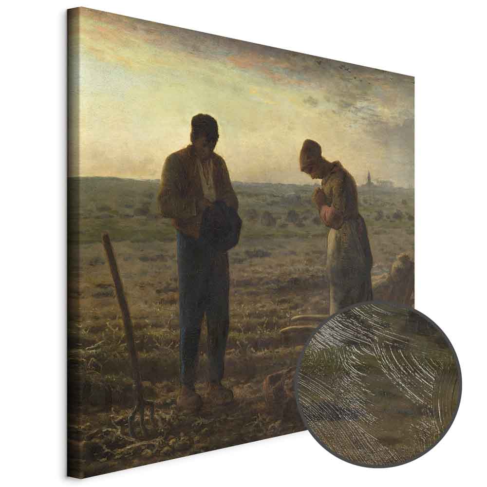 The Angelus Rural Prayer Classic Canvas Print