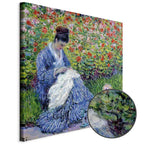 Madame Monet and Son Classic Canvas Print
