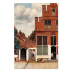 Vermeer The Little Street Classic Canvas Print