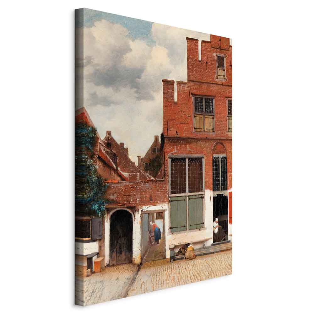 Vermeer The Little Street Classic Canvas Print