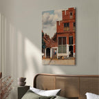 Vermeer The Little Street Classic Canvas Print