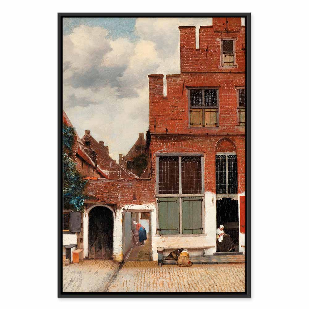 Vermeer The Little Street Classic Canvas Print