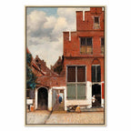 Vermeer The Little Street Classic Canvas Print