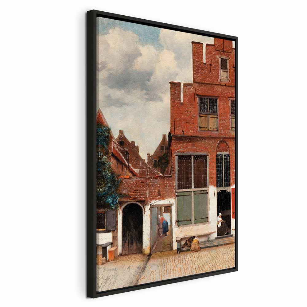 Vermeer The Little Street Classic Canvas Print