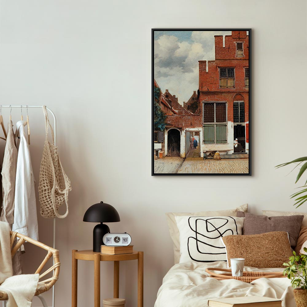 Vermeer The Little Street Classic Canvas Print