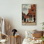 Vermeer The Little Street Classic Canvas Print