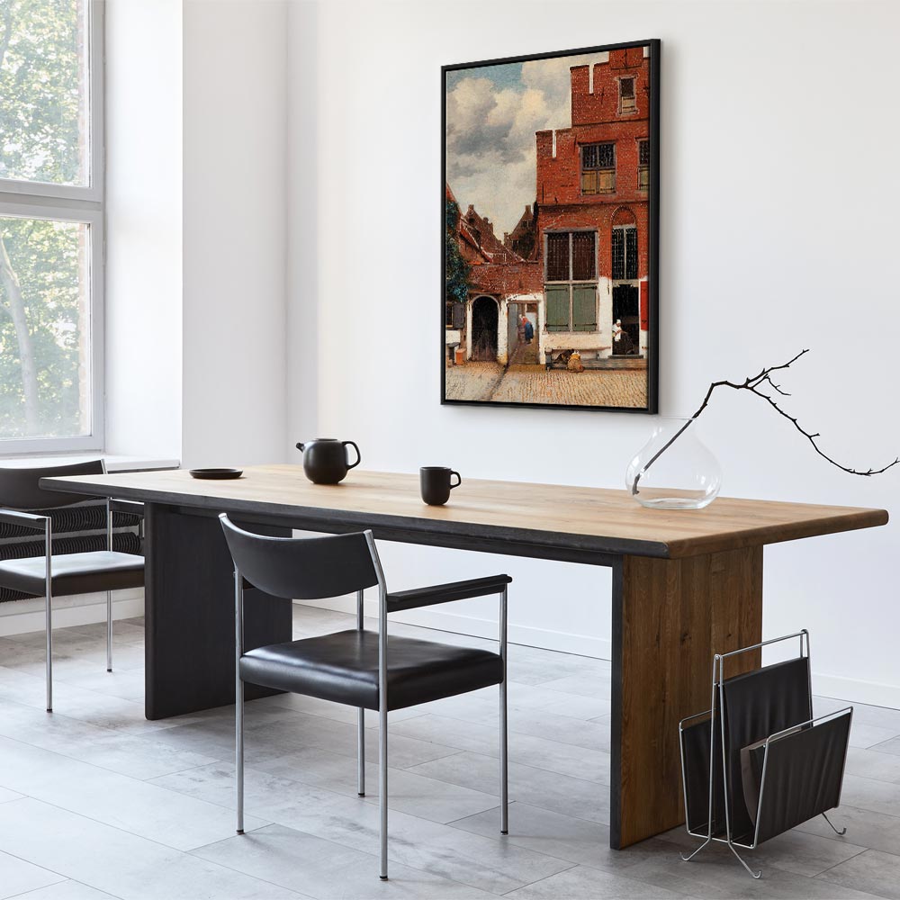 Vermeer The Little Street Classic Canvas Print