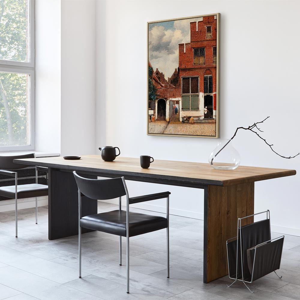 Vermeer The Little Street Classic Canvas Print