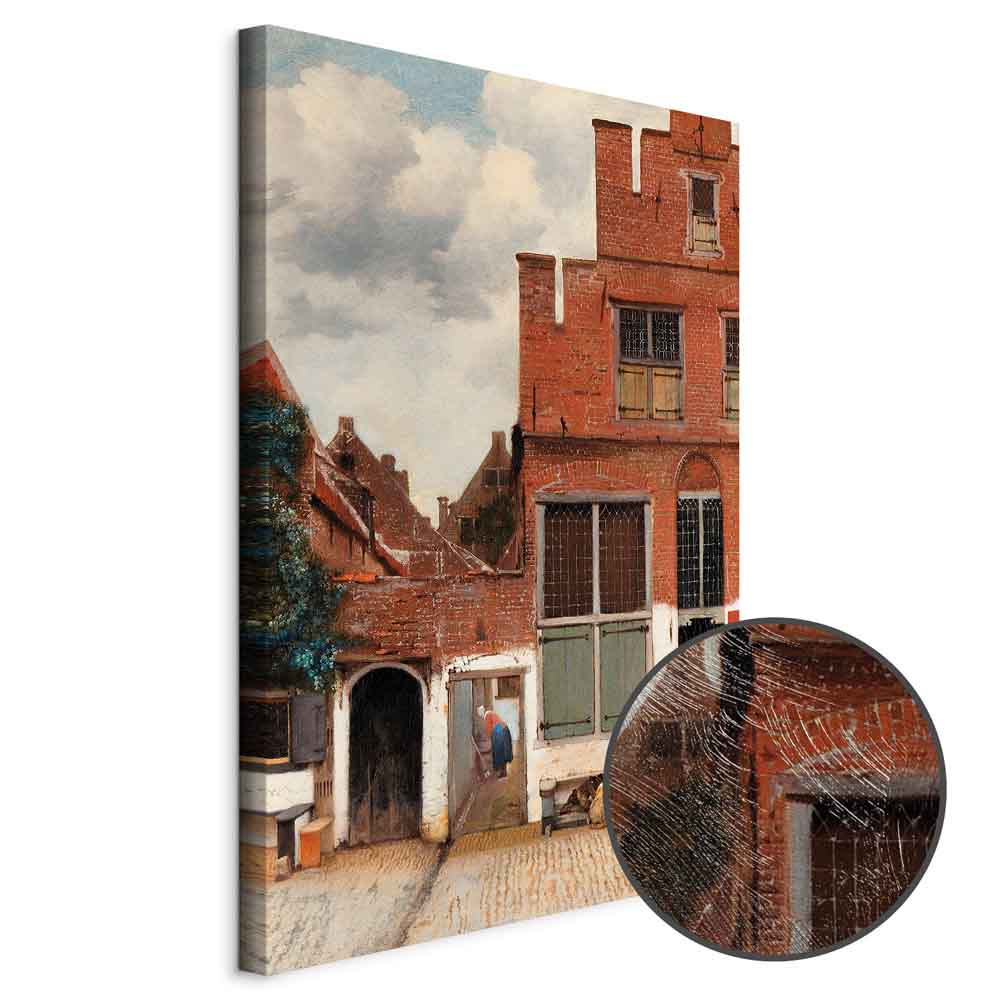 Vermeer The Little Street Classic Canvas Print