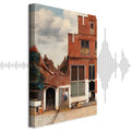 Vermeer The Little Street Classic Canvas Print