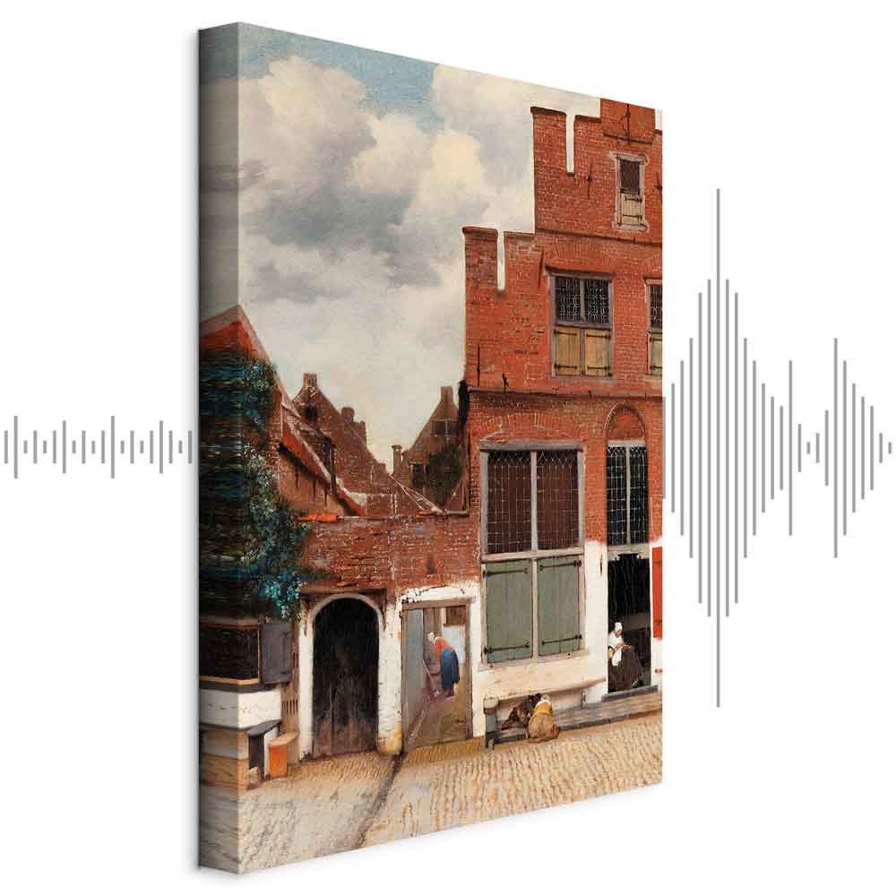 Vermeer The Little Street Classic Canvas Print