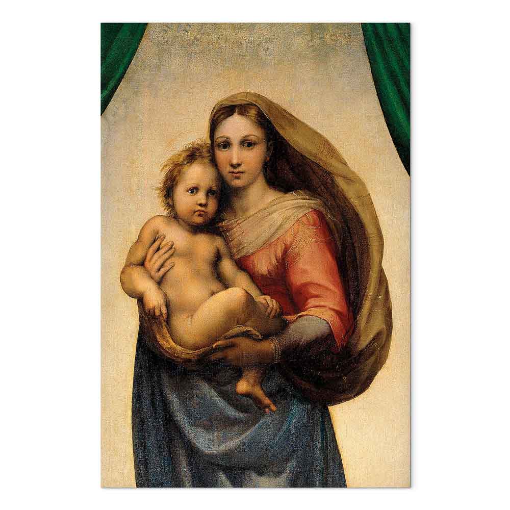 Sistine Madonna Fragment Classic Canvas Print