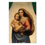 Sistine Madonna Fragment Classic Canvas Print