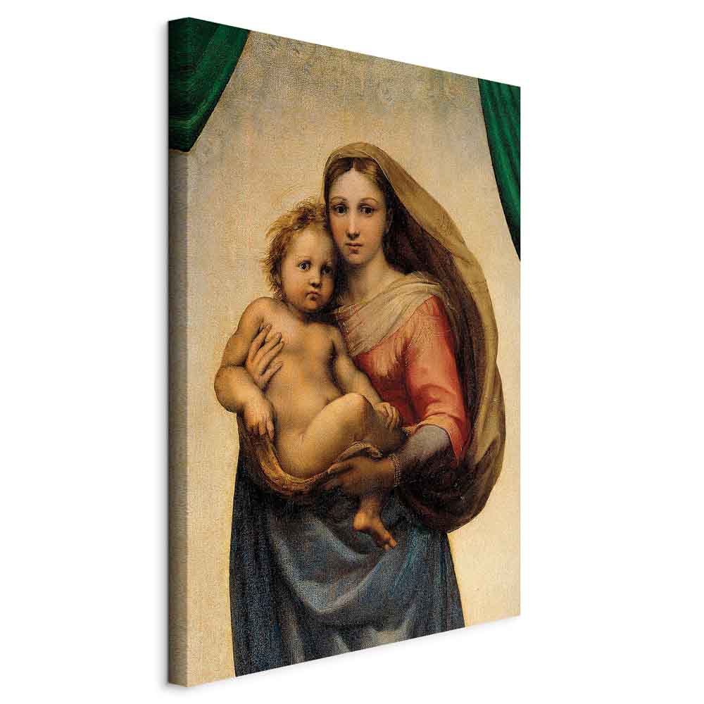 Sistine Madonna Fragment Classic Canvas Print