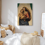 Sistine Madonna Fragment Classic Canvas Print
