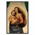 Sistine Madonna Fragment Classic Canvas Print