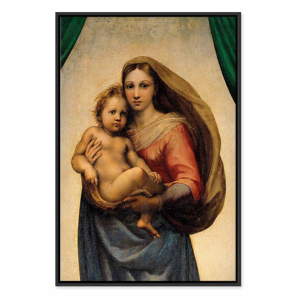 Sistine Madonna Fragment Classic Canvas Print