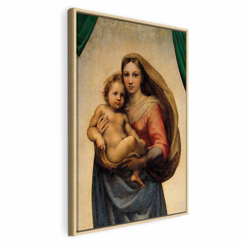 Sistine Madonna Fragment Classic Canvas Print