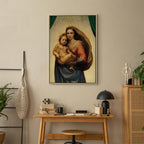 Sistine Madonna Fragment Classic Canvas Print
