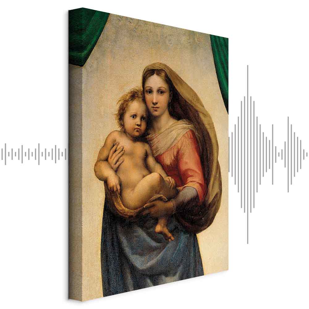 Sistine Madonna Fragment Classic Canvas Print