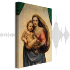Sistine Madonna Fragment Classic Canvas Print
