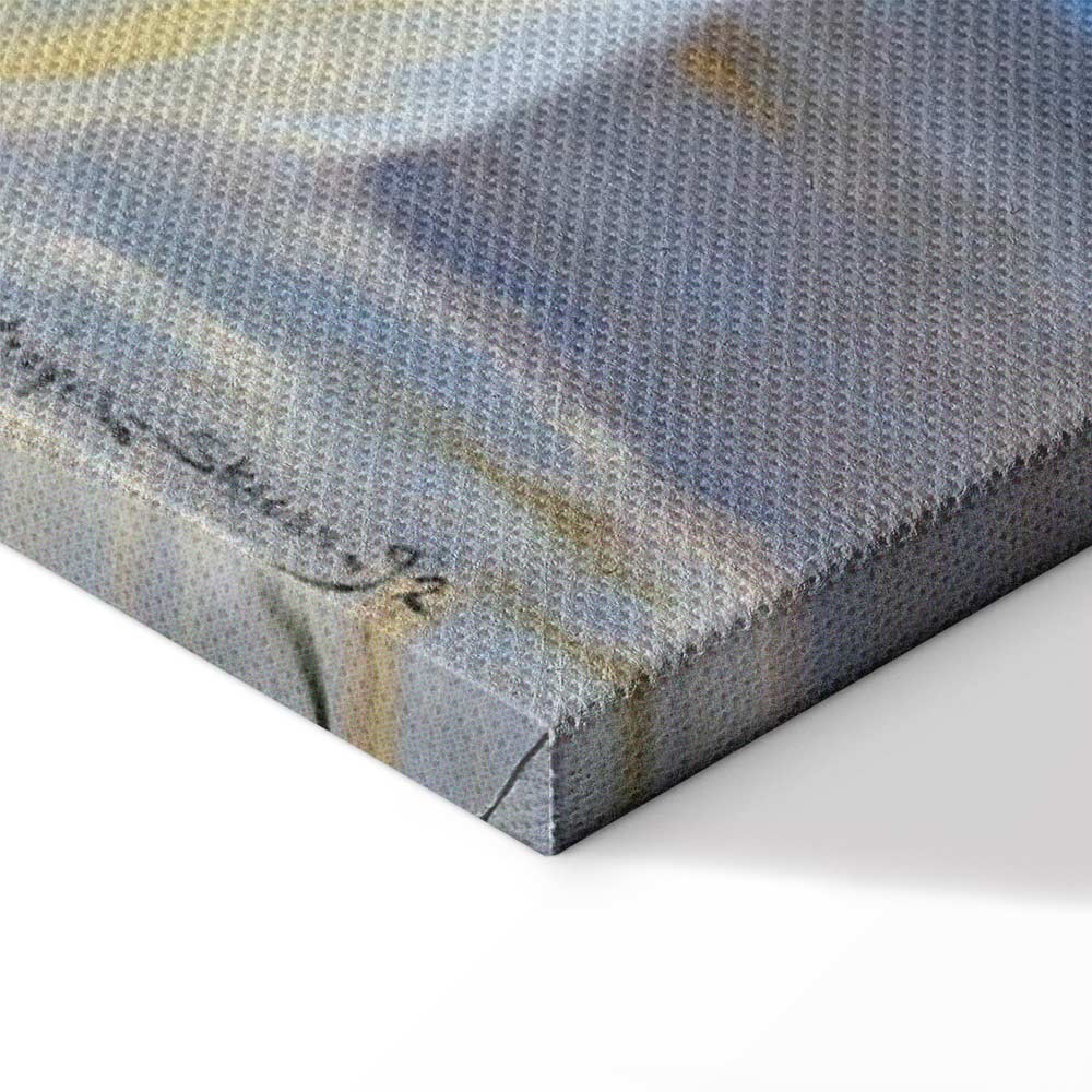 Skagen Beach Evening Figures Classic Canvas Print