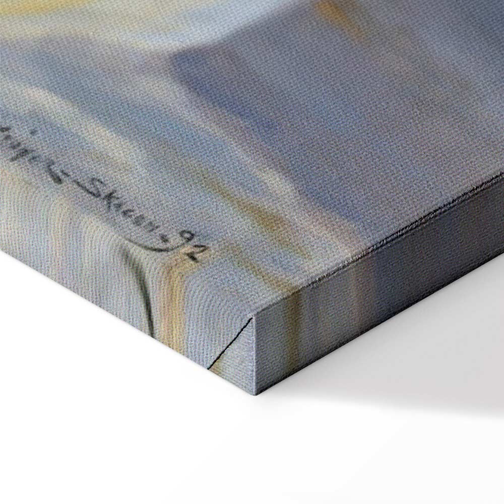 Skagen Beach Evening Figures Classic Canvas Print