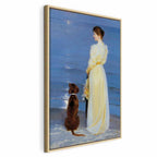Canvas Print Summer Evening in Skagen