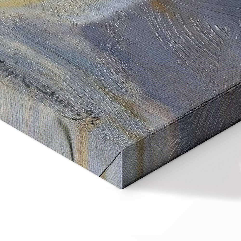 Skagen Beach Evening Figures Classic Canvas Print