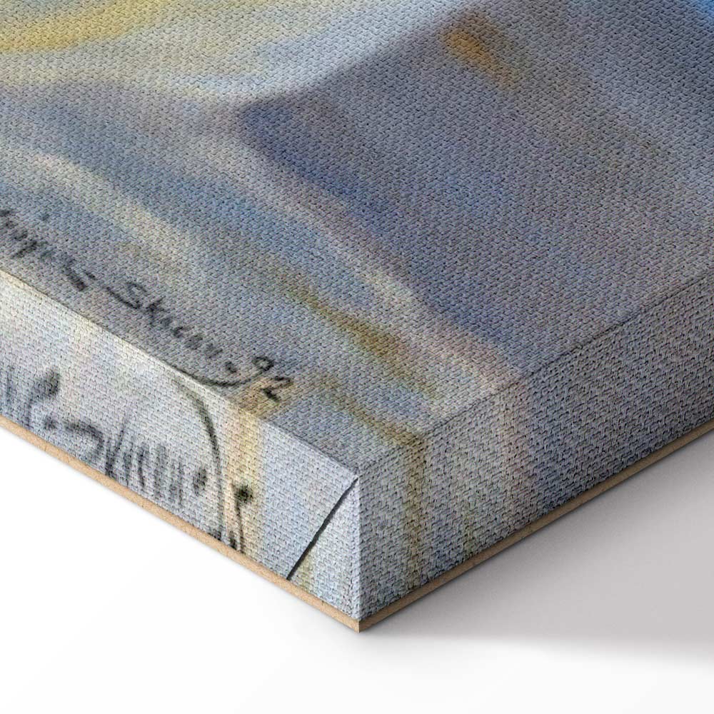 Skagen Beach Evening Figures Classic Canvas Print