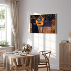 Gustav Klimt Music Gold Canvas Print