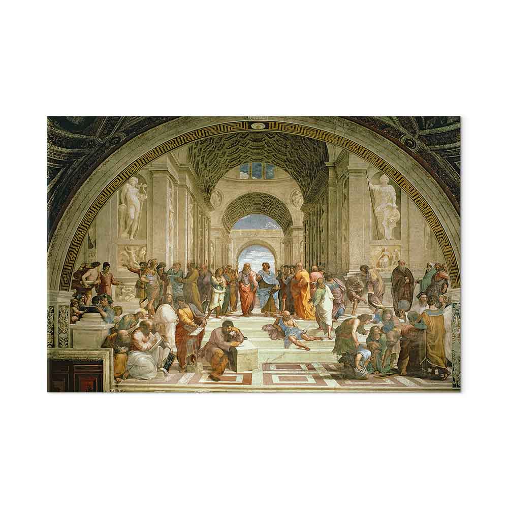 Raphael School of Athens Classic Canvas Print