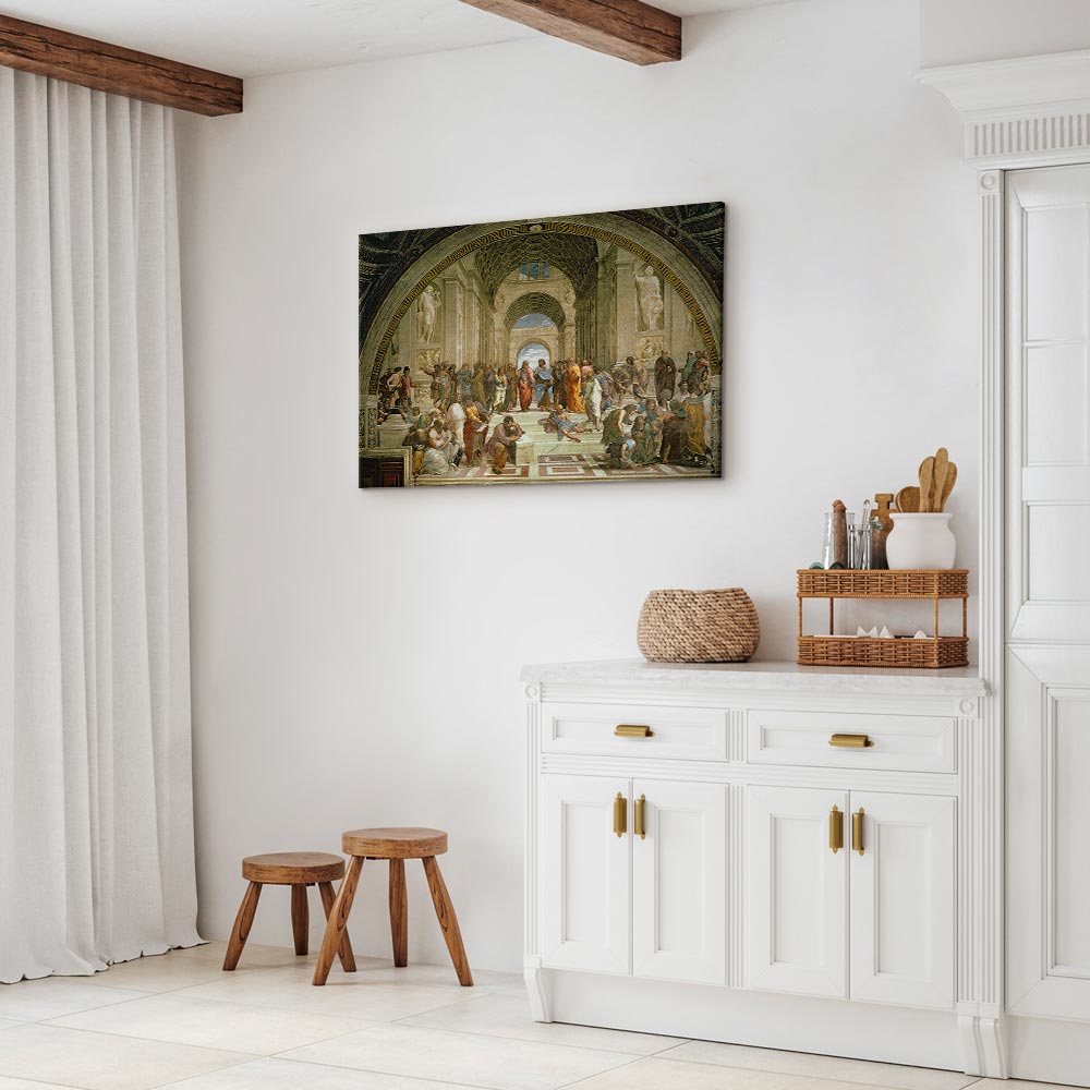 Raphael School of Athens Classic Canvas Print