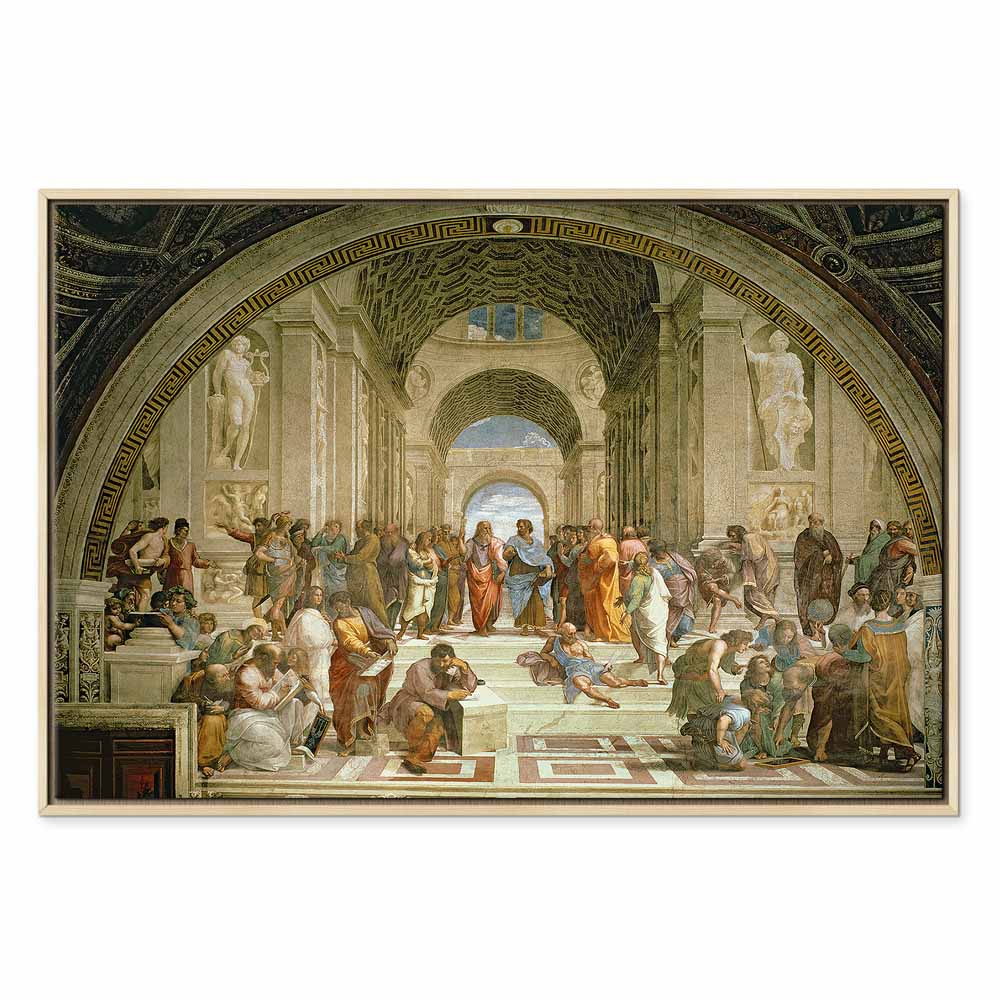 Raphael School of Athens Classic Canvas Print