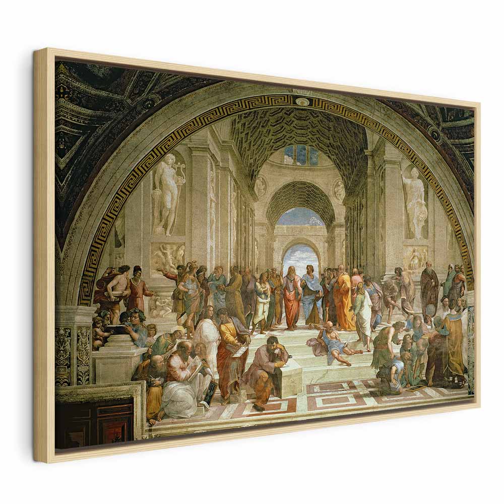 Raphael School of Athens Classic Canvas Print