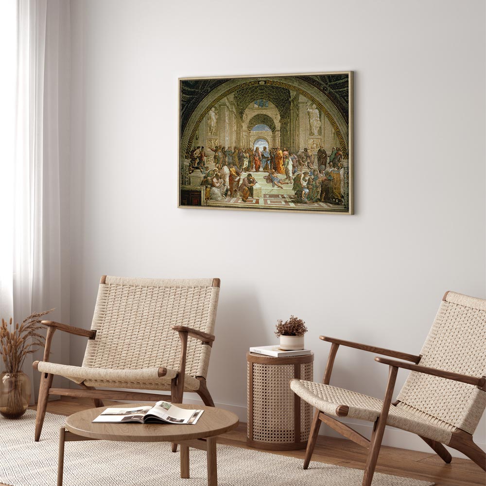 Raphael School of Athens Classic Canvas Print