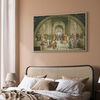 Raphael School of Athens Classic Canvas Print
