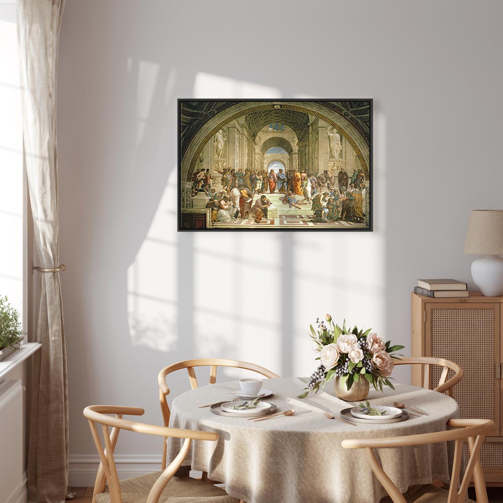 Raphael School of Athens Classic Canvas Print