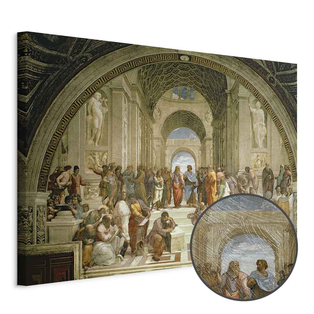Raphael School of Athens Classic Canvas Print